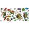 RoomMates Teenage Mutant Ninja Turtles Mutant Mayhem Characters Peel & Stick Wall Decals